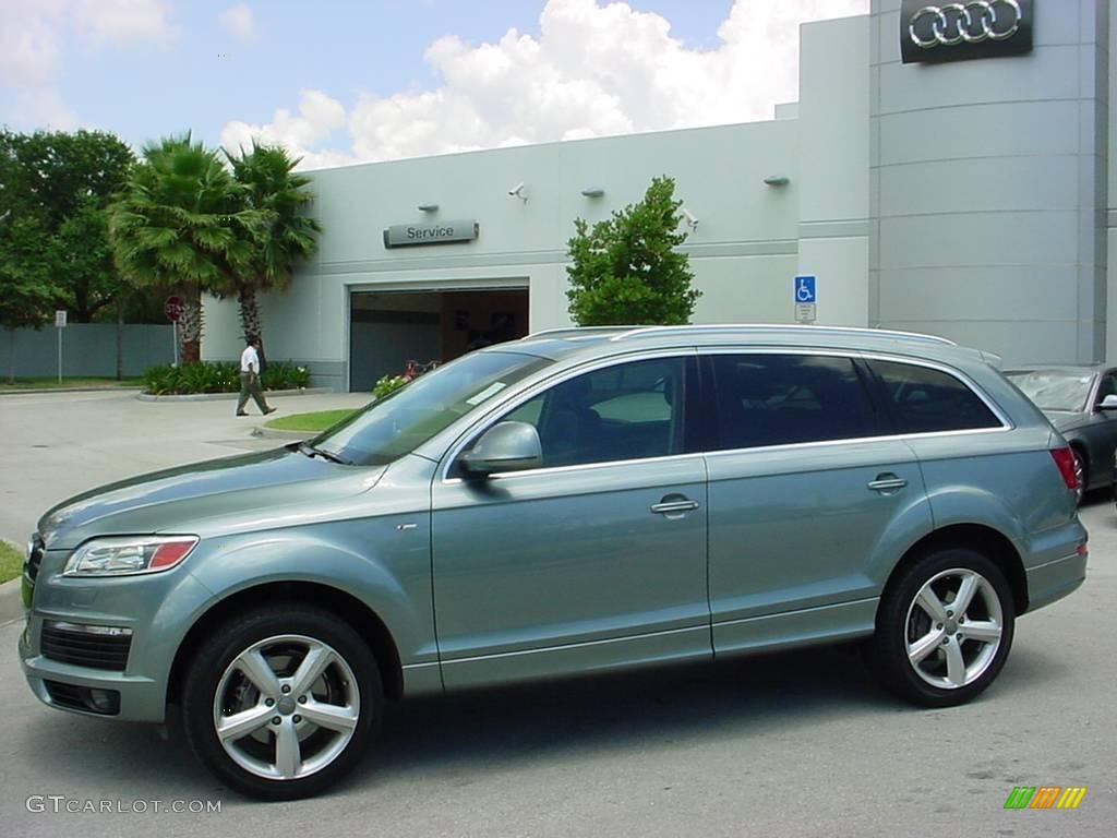 2007 Q7 3.6 Premium quattro - Sycamore Green Metallic / Black photo #2