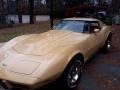 1977 Tan Chevrolet Corvette Coupe  photo #1