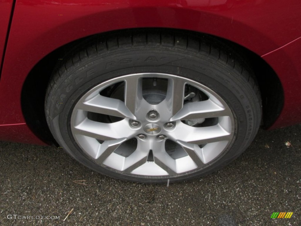 2014 Impala LTZ - Crystal Red Tintcoat / Jet Black photo #3