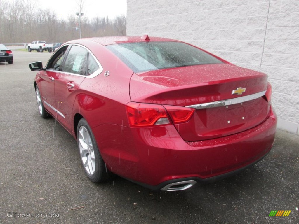 2014 Impala LTZ - Crystal Red Tintcoat / Jet Black photo #4