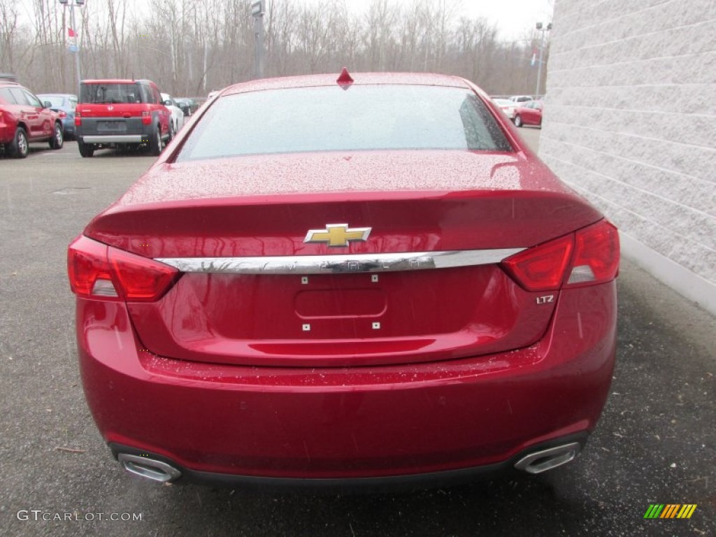2014 Impala LTZ - Crystal Red Tintcoat / Jet Black photo #5