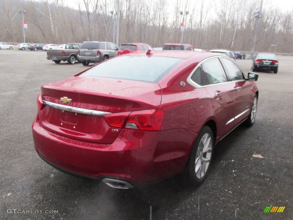 2014 Impala LTZ - Crystal Red Tintcoat / Jet Black photo #7