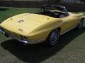 1964 Yellow Chevrolet Corvette Sting Ray Convertible  photo #6