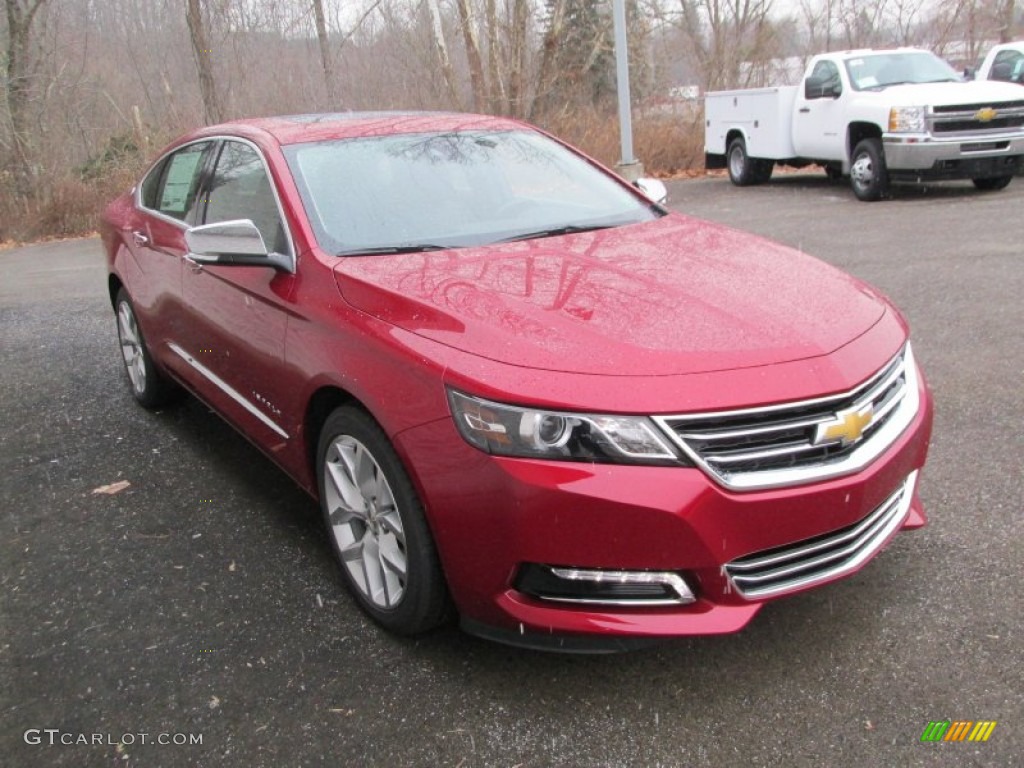 2014 Impala LTZ - Crystal Red Tintcoat / Jet Black photo #8