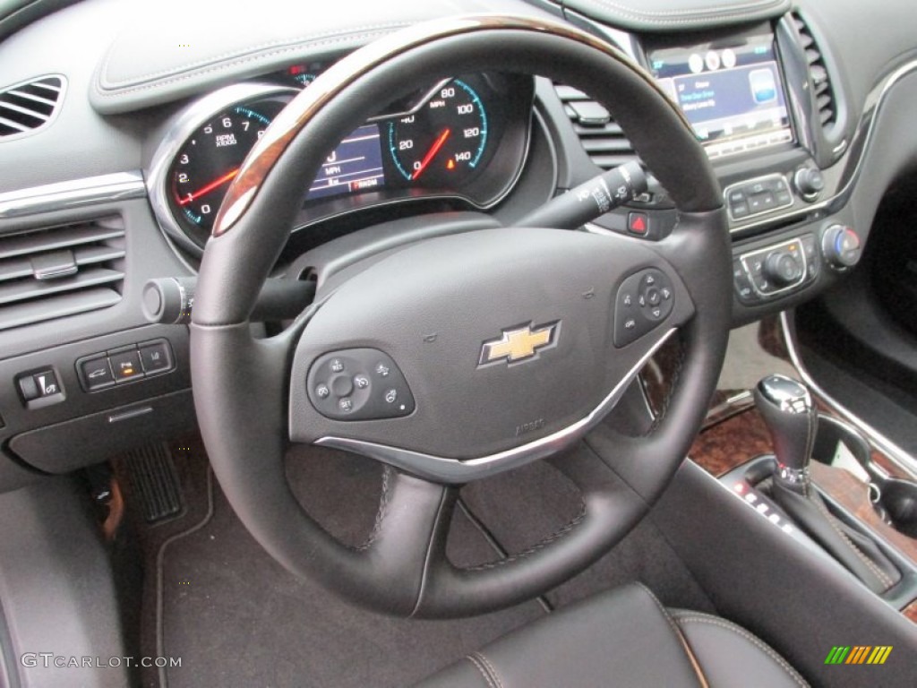 2014 Impala LTZ - Crystal Red Tintcoat / Jet Black photo #15