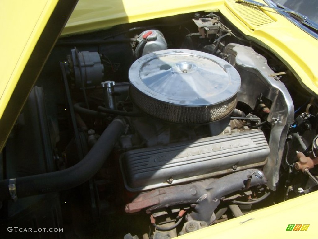 1964 Corvette Sting Ray Convertible - Yellow / Saddle photo #13