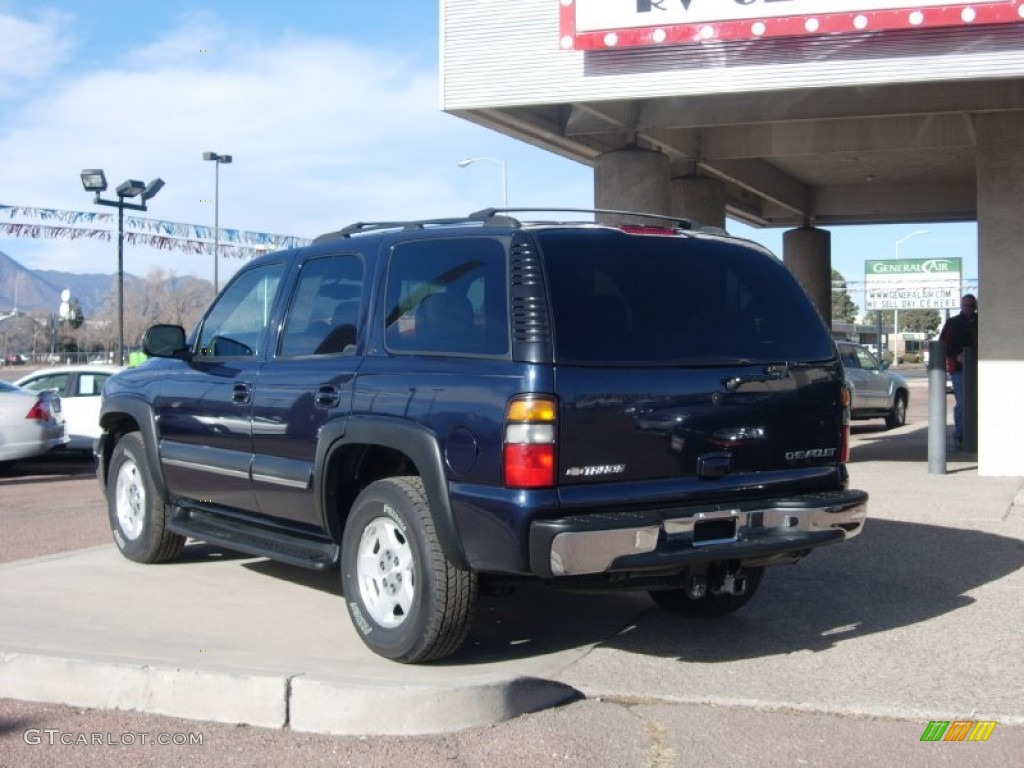 2004 Tahoe LT 4x4 - Dark Blue Metallic / Gray/Dark Charcoal photo #11