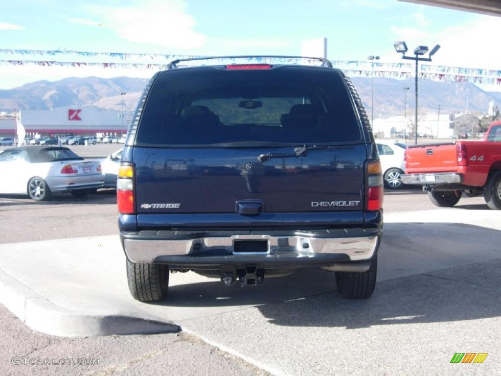 2004 Tahoe LT 4x4 - Dark Blue Metallic / Gray/Dark Charcoal photo #12