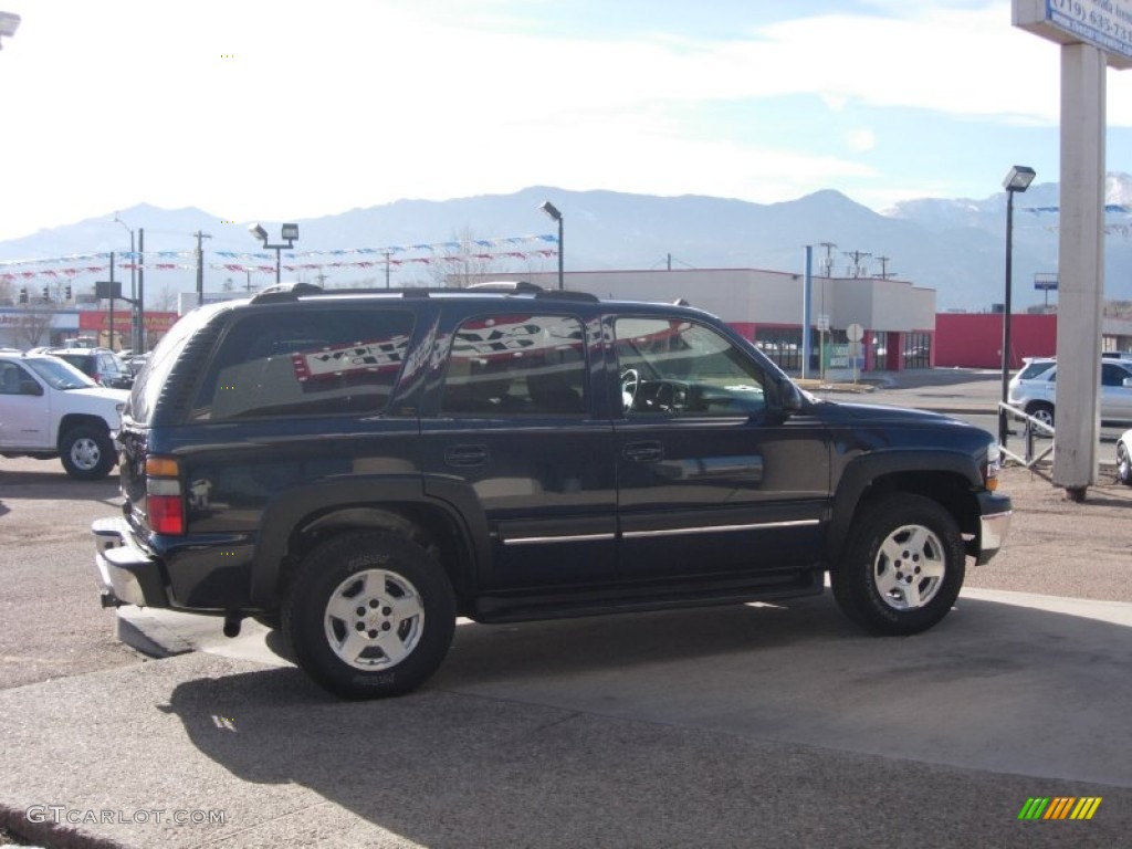 2004 Tahoe LT 4x4 - Dark Blue Metallic / Gray/Dark Charcoal photo #13