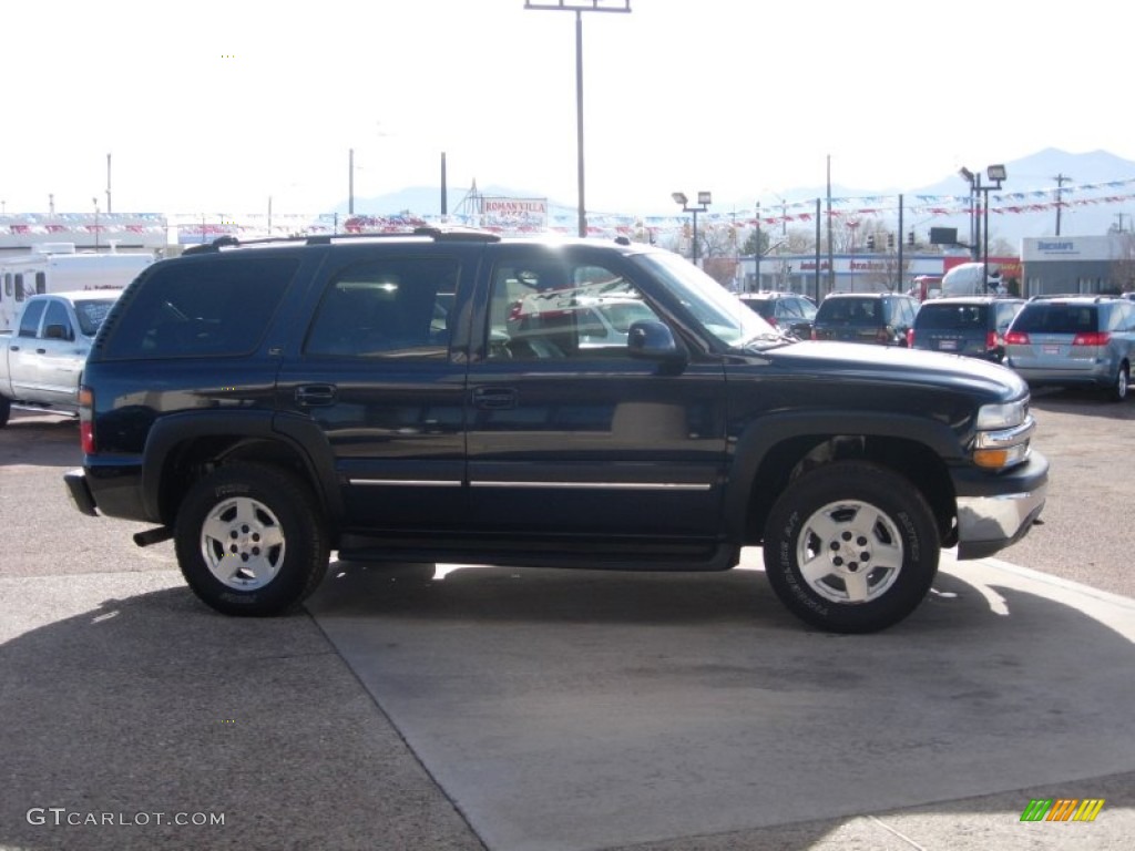 2004 Tahoe LT 4x4 - Dark Blue Metallic / Gray/Dark Charcoal photo #14