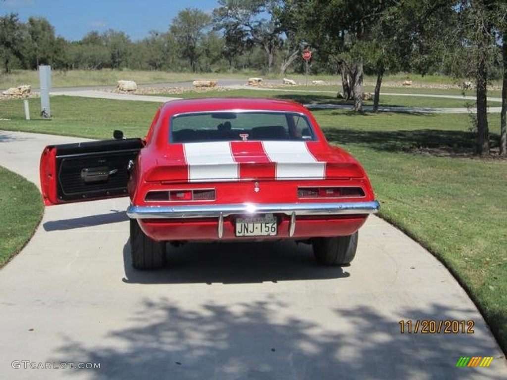 1969 Camaro Coupe - Red / Black photo #3
