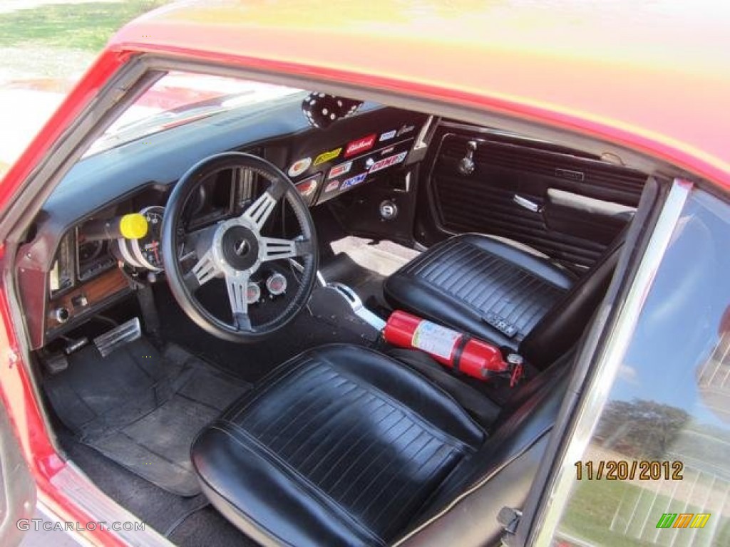 1969 Camaro Coupe - Red / Black photo #6