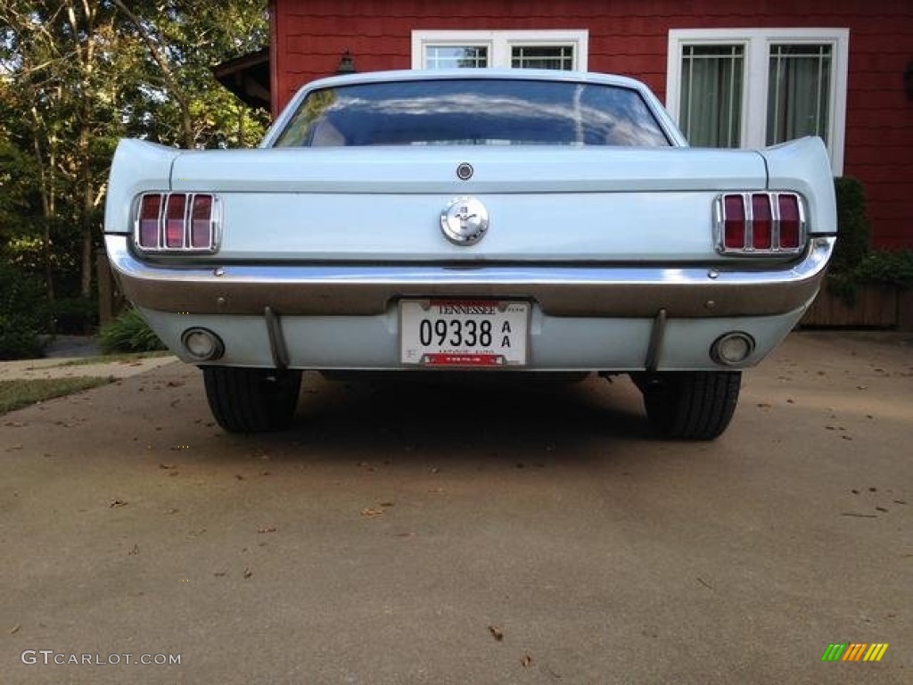 1966 Mustang Coupe - Arcadian Blue / Light Blue photo #2