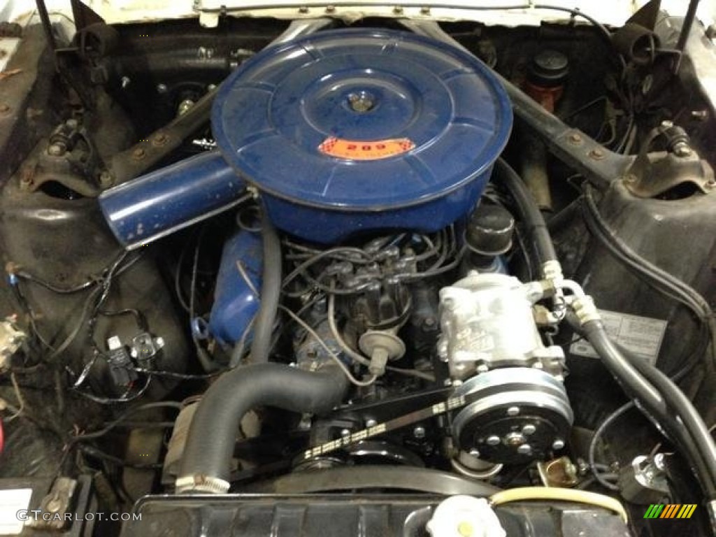 1966 Mustang Coupe - Arcadian Blue / Light Blue photo #5