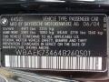 Jet Black - 6 Series 645i Convertible Photo No. 29