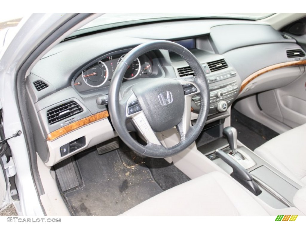 Gray Interior 2011 Honda Accord EX-L Sedan Photo #89353954
