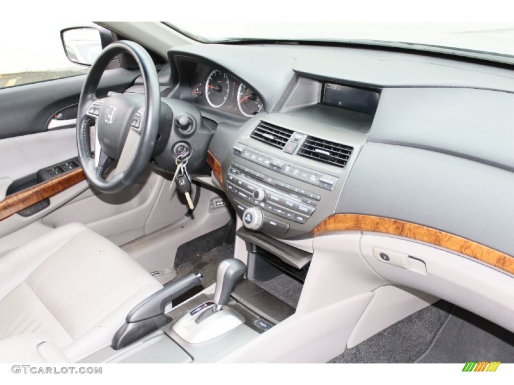 2011 Accord EX-L Sedan - Alabaster Silver Metallic / Gray photo #15