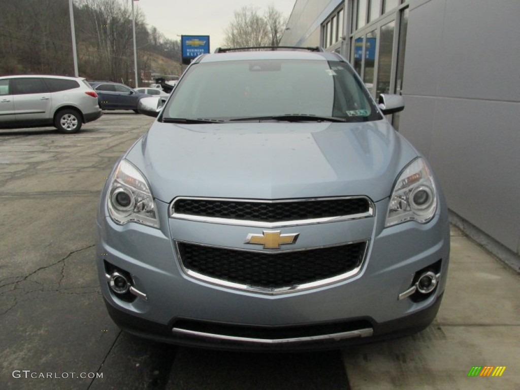 2014 Equinox LTZ AWD - Silver Topaz Metallic / Jet Black photo #9