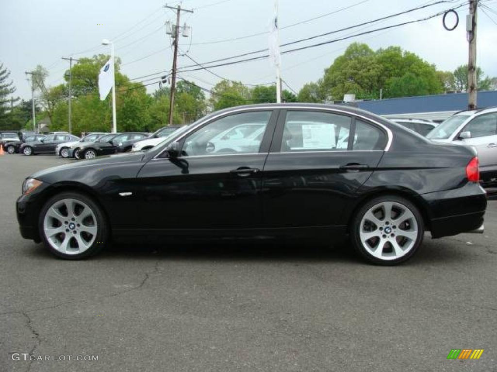 2006 3 Series 330xi Sedan - Jet Black / Terra/Black Dakota Leather photo #5