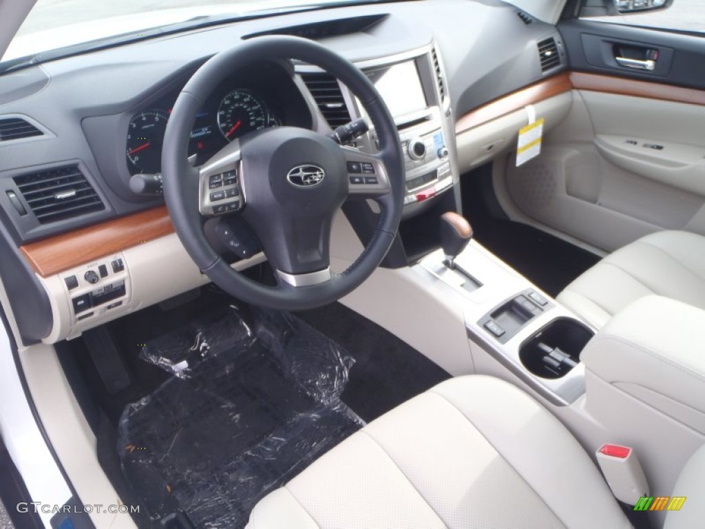 Ivory Interior 2014 Subaru Outback 2.5i Limited Photo #89355940