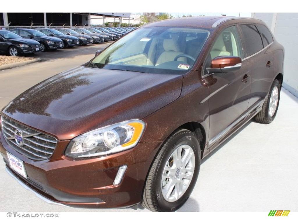 2014 XC60 3.2 - Terra Bronze Metallic / Sandstone Beige photo #3
