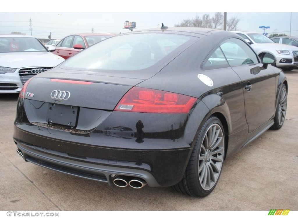 2014 TT S 2.0T quattro Coupe - Panther Black Crystal Effect / S Black Silk Nappa Leather photo #2