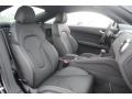 2014 Audi TT S Black Silk Nappa Leather Interior Front Seat Photo