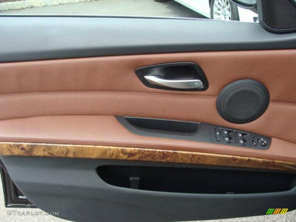 2006 3 Series 330xi Sedan - Jet Black / Terra/Black Dakota Leather photo #9