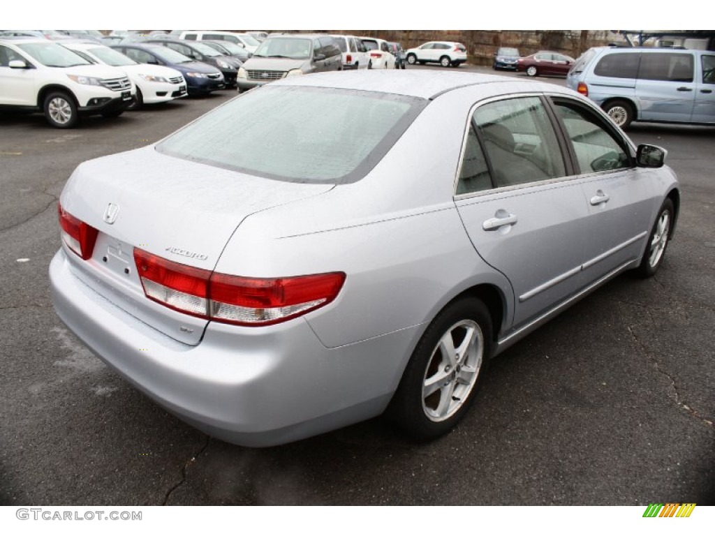 2003 Accord EX-L Sedan - Satin Silver Metallic / Black photo #6