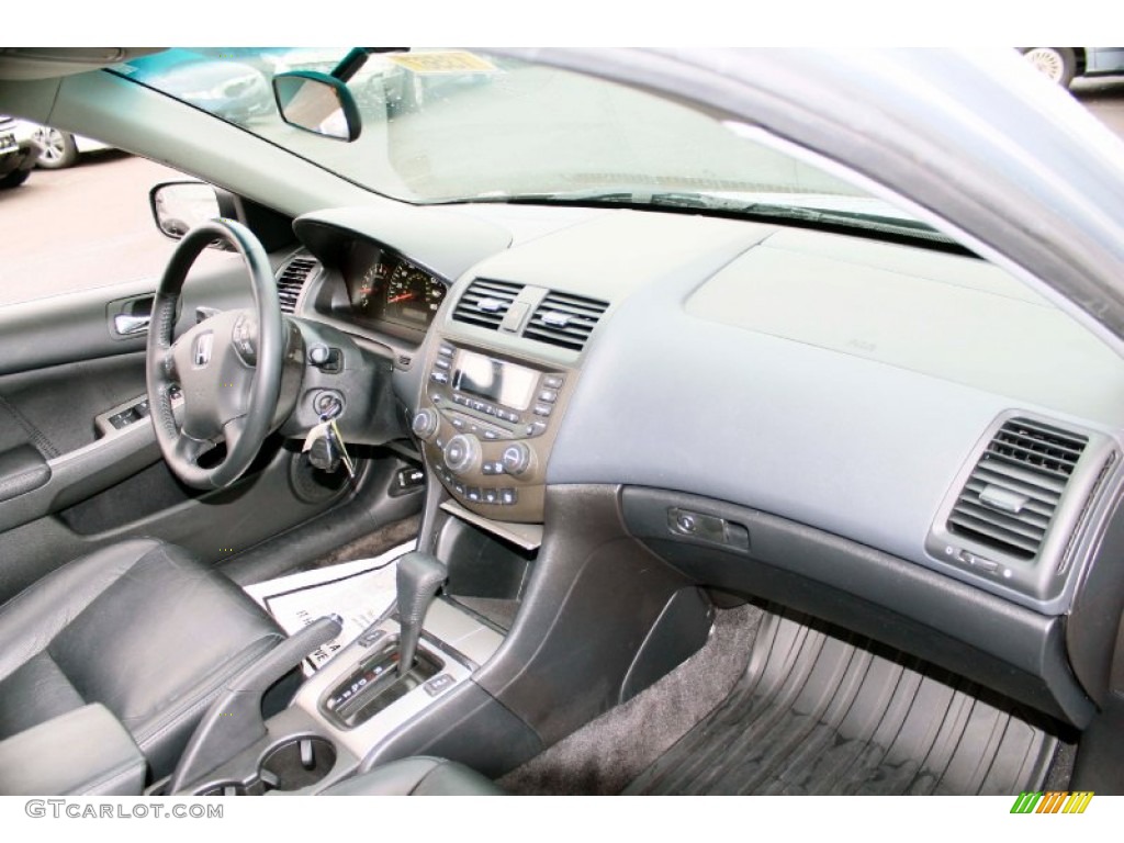 2003 Accord EX-L Sedan - Satin Silver Metallic / Black photo #9