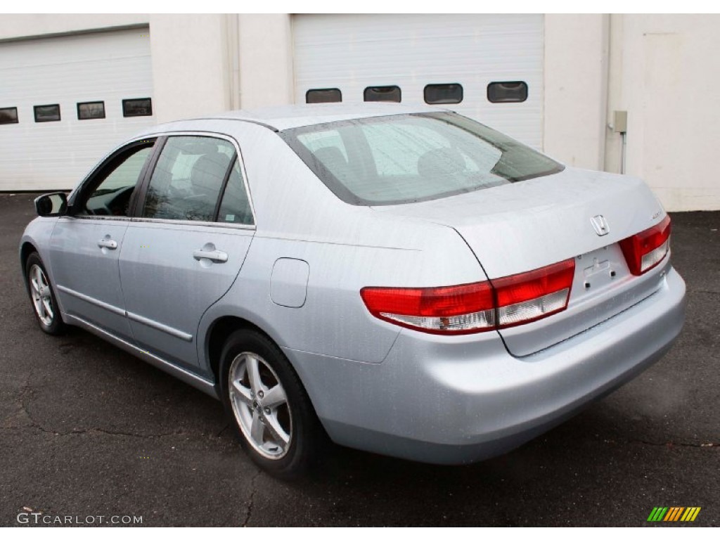 2003 Accord EX-L Sedan - Satin Silver Metallic / Black photo #10