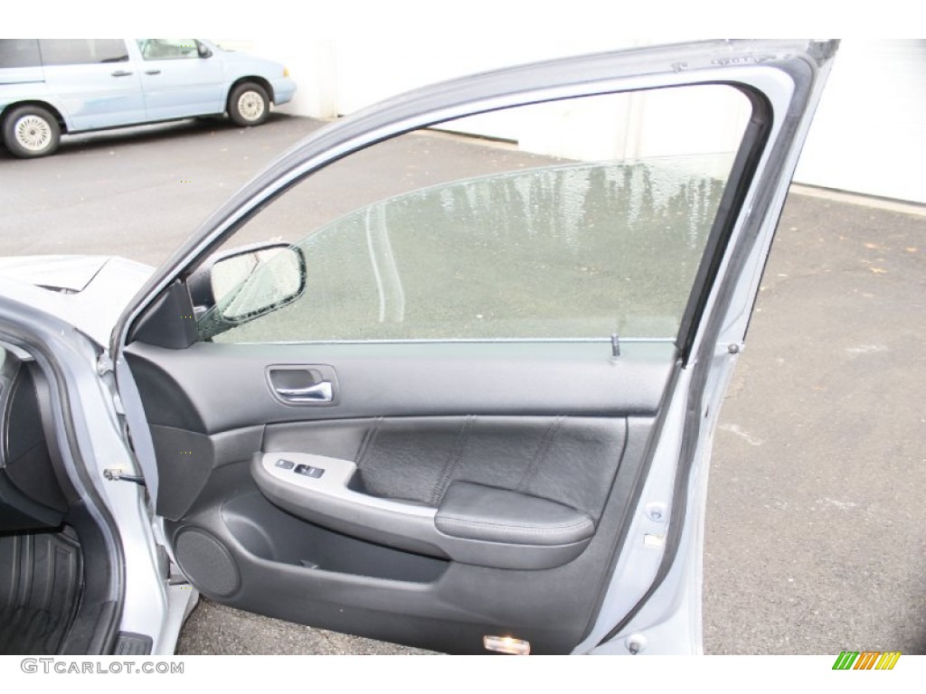 2003 Accord EX-L Sedan - Satin Silver Metallic / Black photo #17