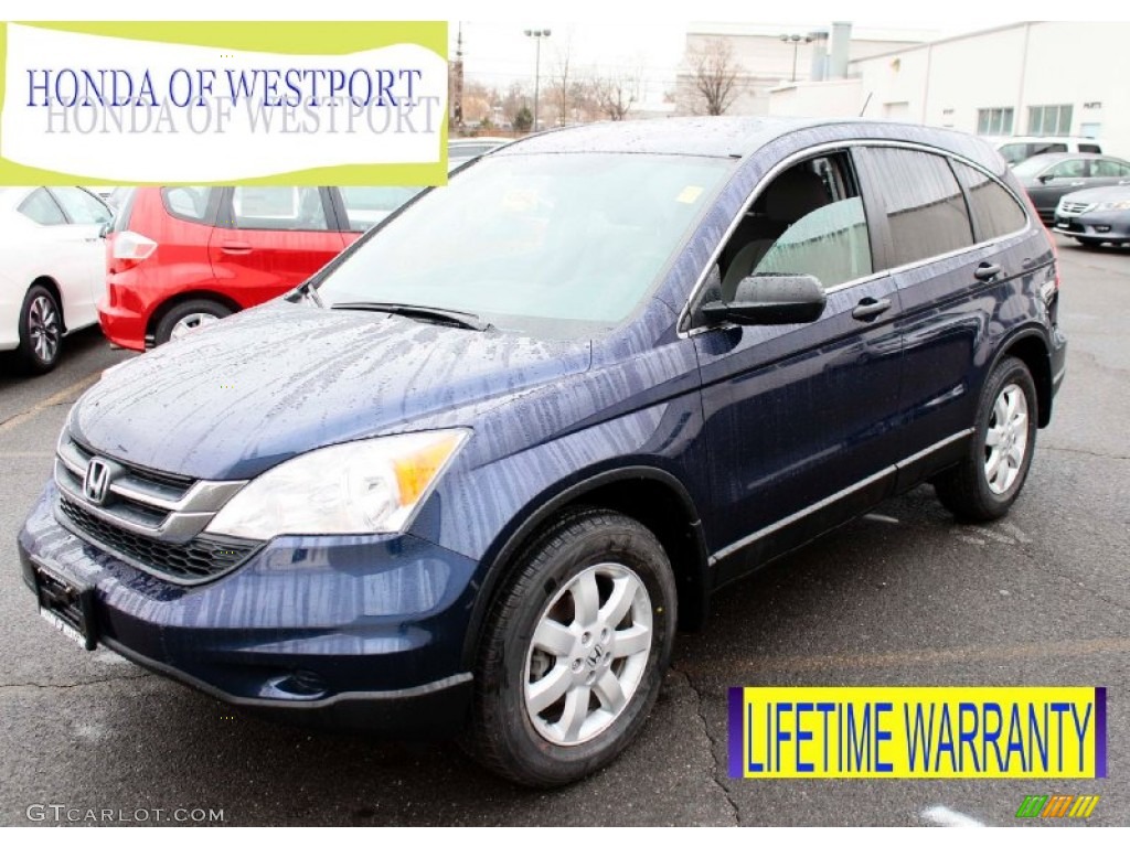 2011 CR-V SE 4WD - Royal Blue Pearl / Gray photo #1