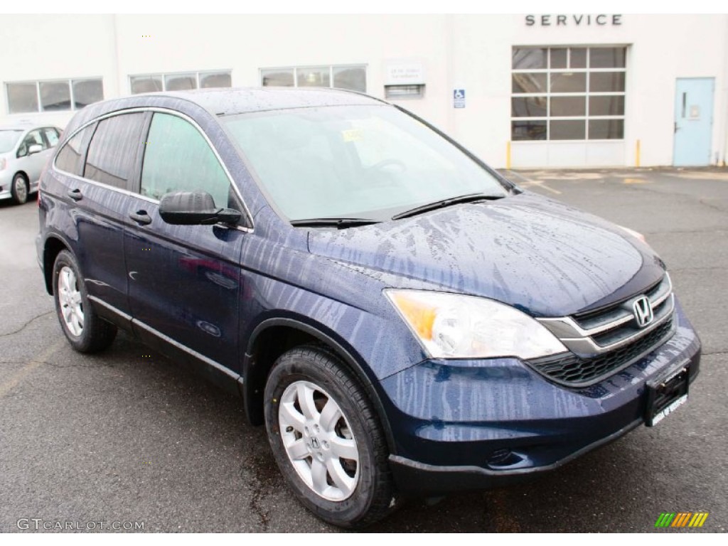 2011 CR-V SE 4WD - Royal Blue Pearl / Gray photo #3