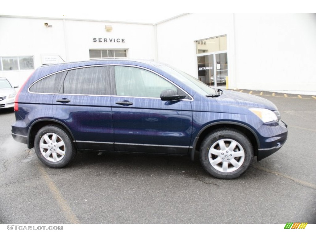 2011 CR-V SE 4WD - Royal Blue Pearl / Gray photo #4