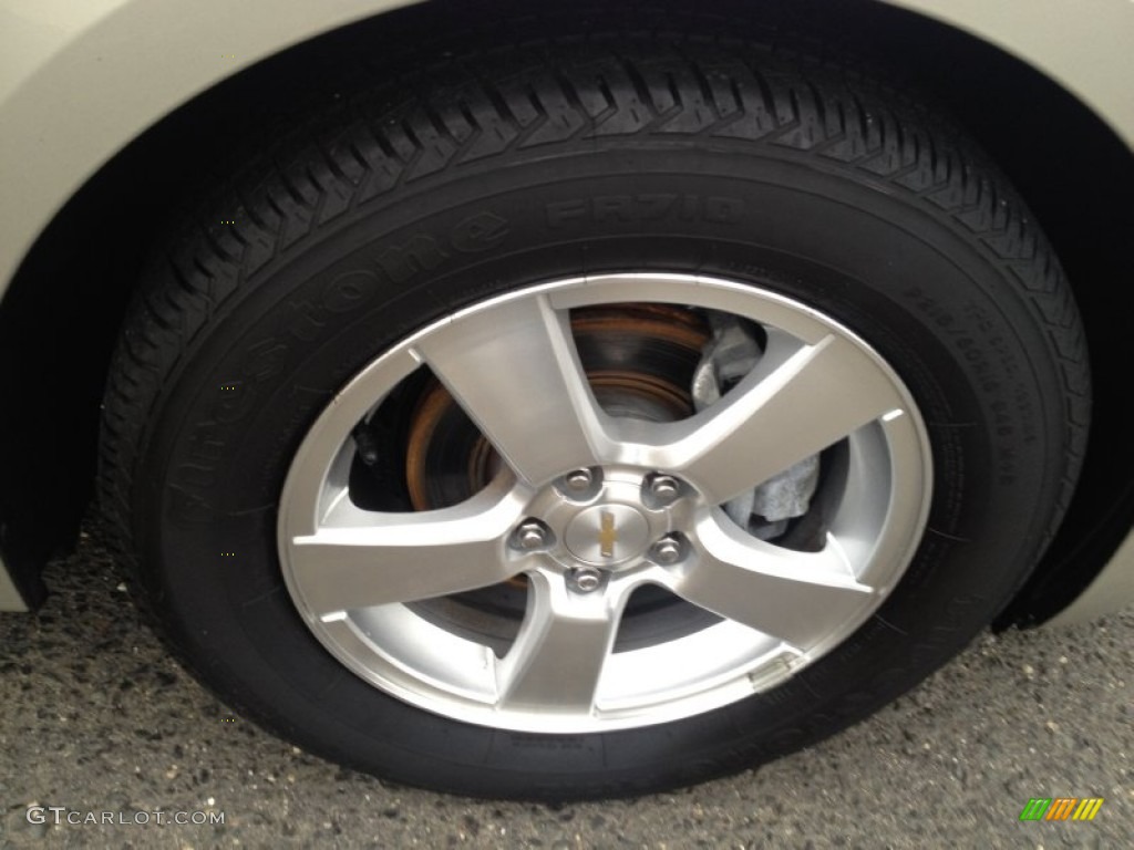 2013 Cruze LT - Champagne Silver Metallic / Medium Titanium photo #6