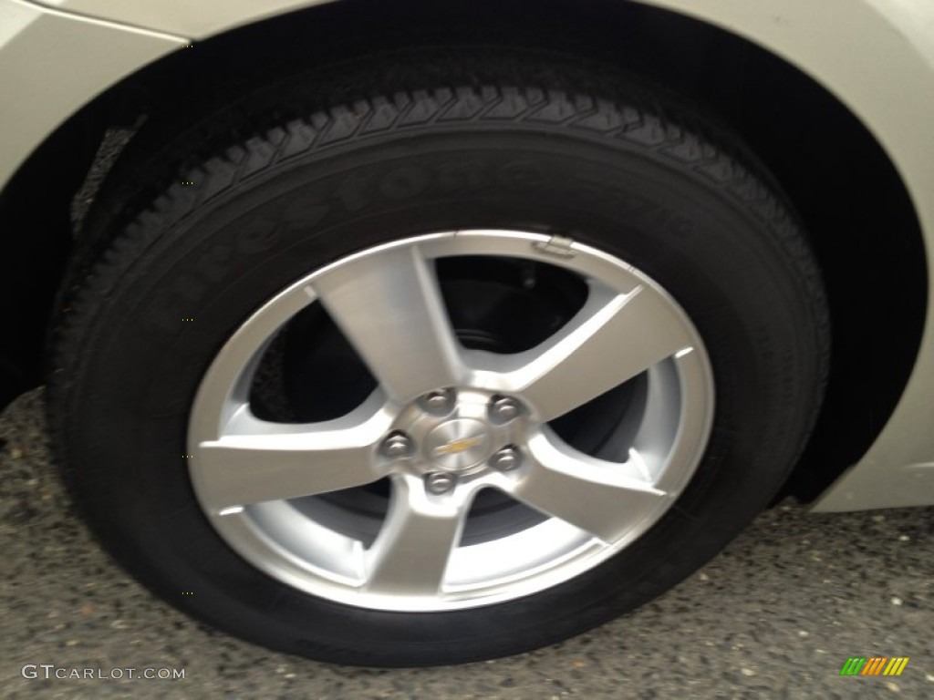 2013 Cruze LT - Champagne Silver Metallic / Medium Titanium photo #7