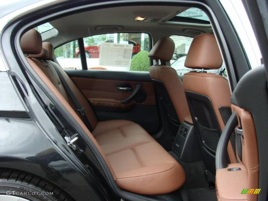 2006 3 Series 330xi Sedan - Jet Black / Terra/Black Dakota Leather photo #20
