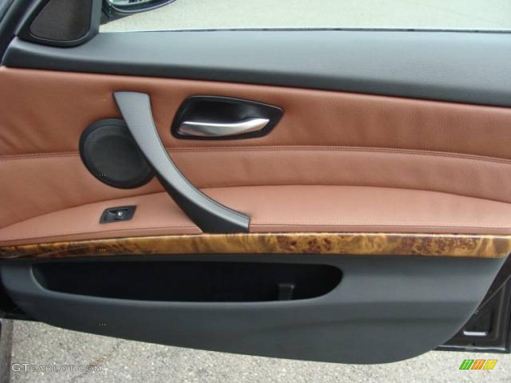 2006 3 Series 330xi Sedan - Jet Black / Terra/Black Dakota Leather photo #21