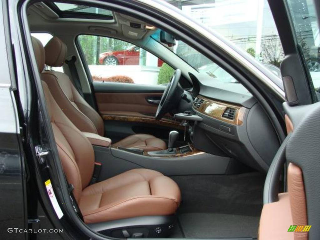 2006 3 Series 330xi Sedan - Jet Black / Terra/Black Dakota Leather photo #22