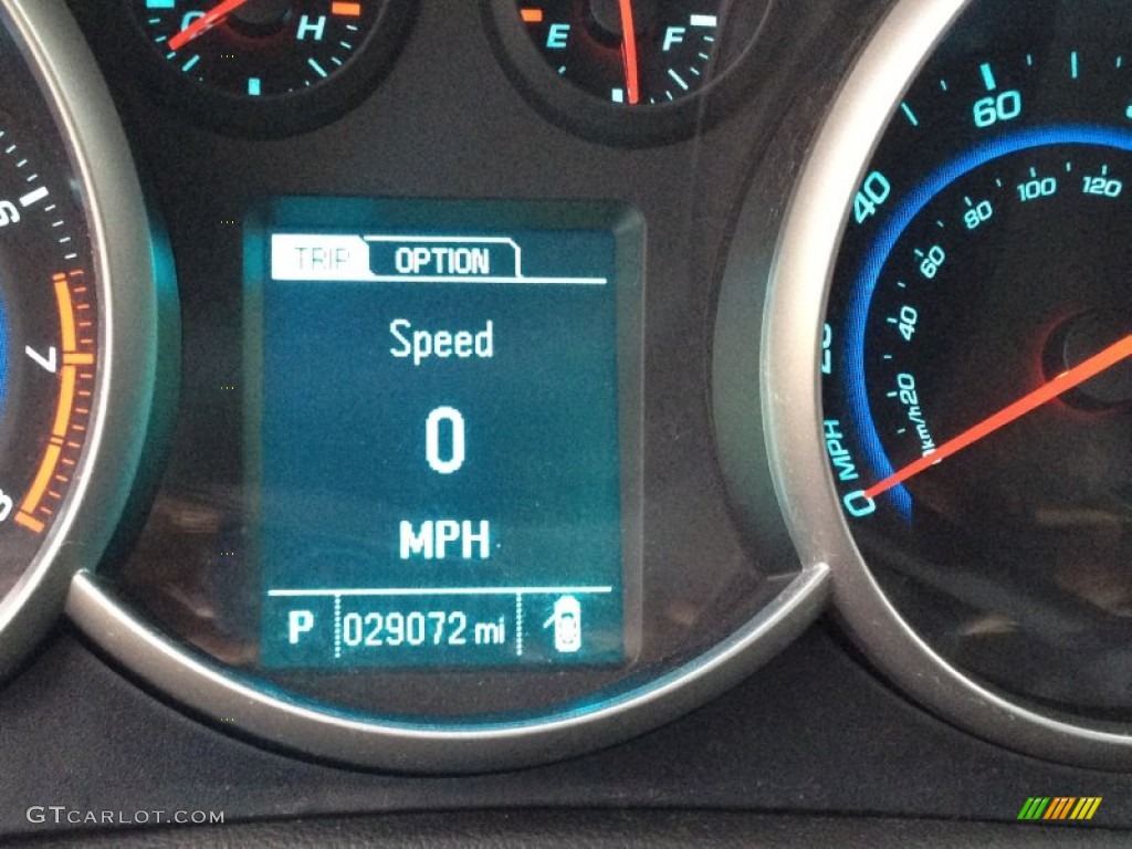 2013 Cruze LT - Champagne Silver Metallic / Medium Titanium photo #20