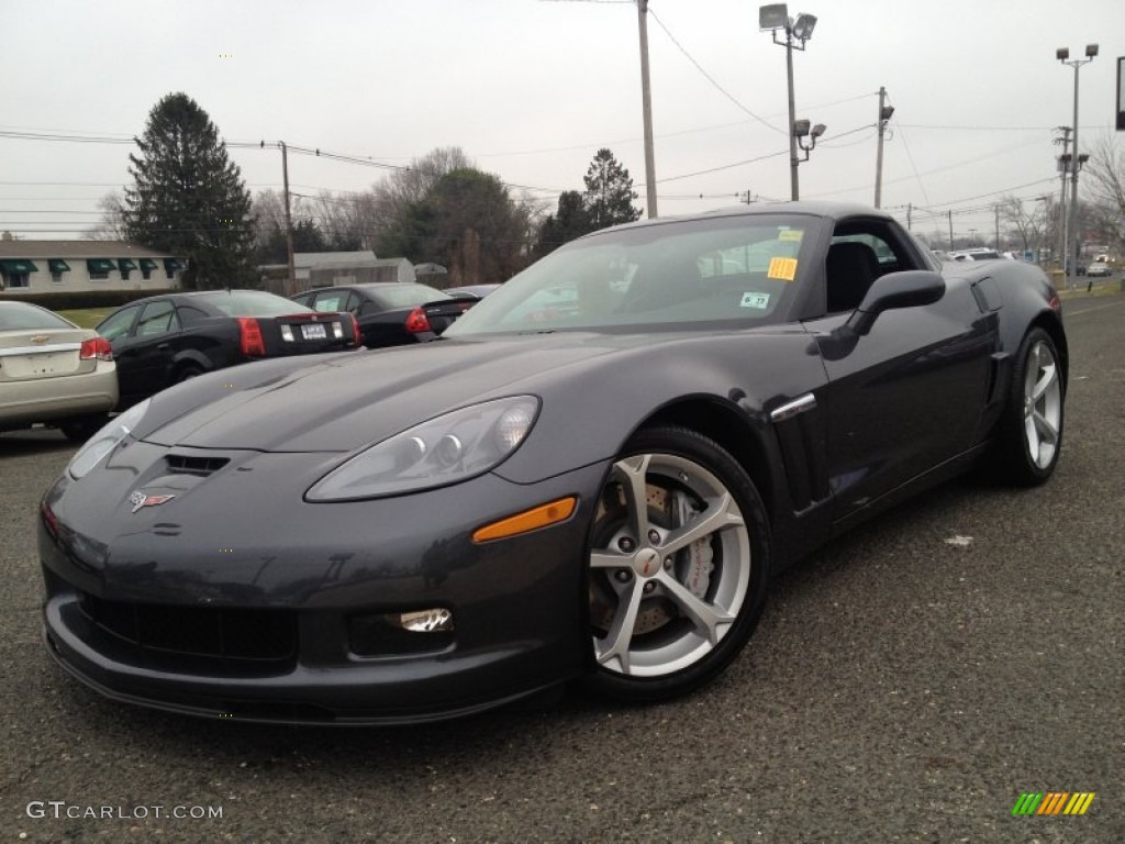 Cyber Gray Metallic 2012 Chevrolet Corvette Grand Sport Coupe Exterior Photo #89357764