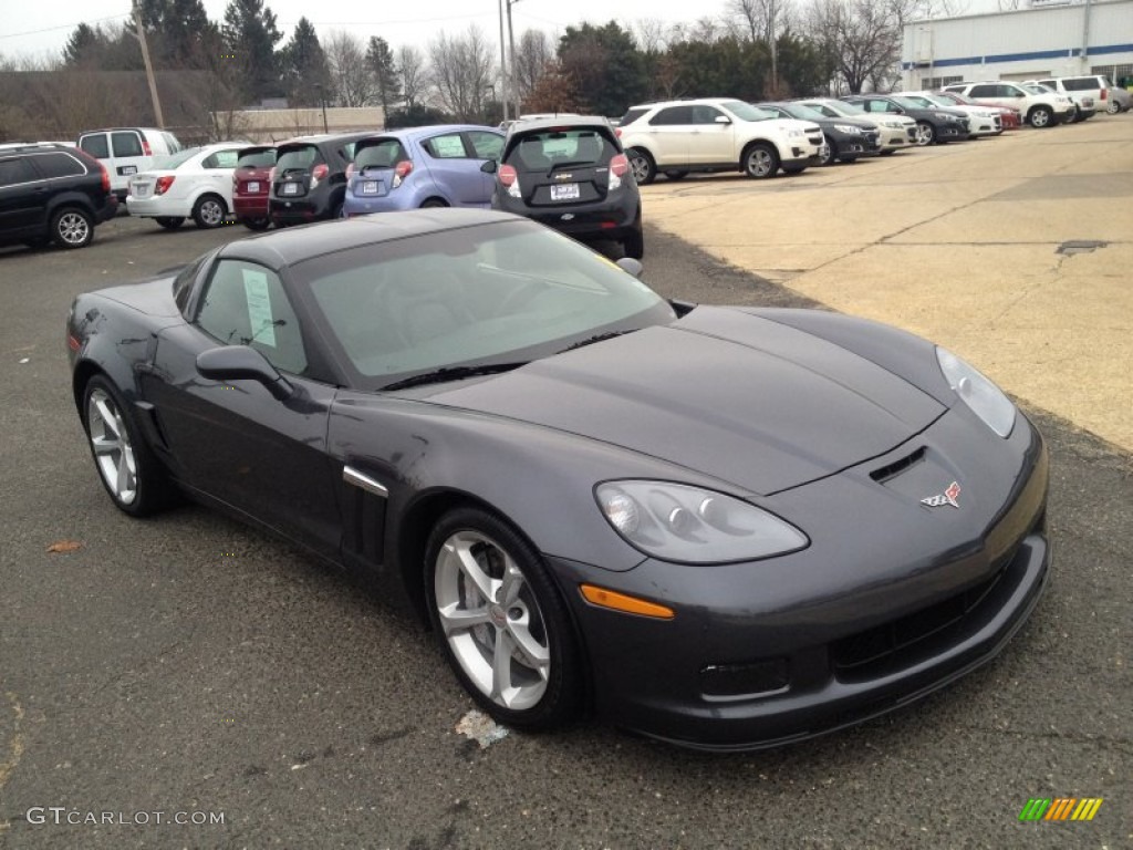 Cyber Gray Metallic 2012 Chevrolet Corvette Grand Sport Coupe Exterior Photo #89357866