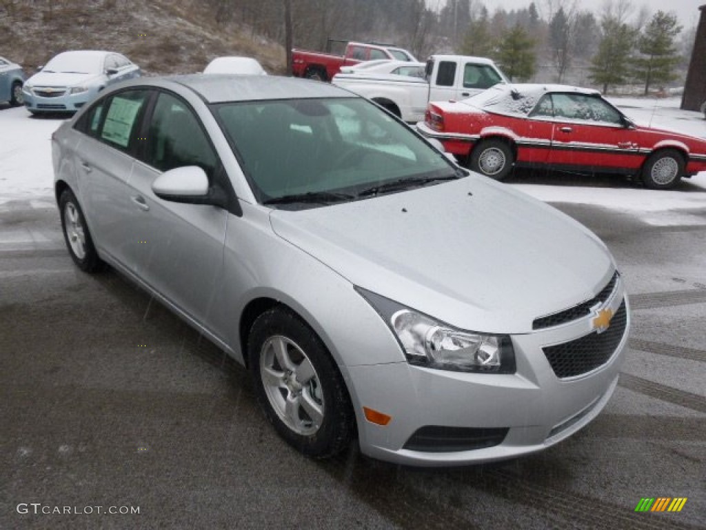 Silver Ice Metallic 2014 Chevrolet Cruze LT Exterior Photo #89358061