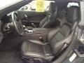 Ebony Front Seat Photo for 2012 Chevrolet Corvette #89358247