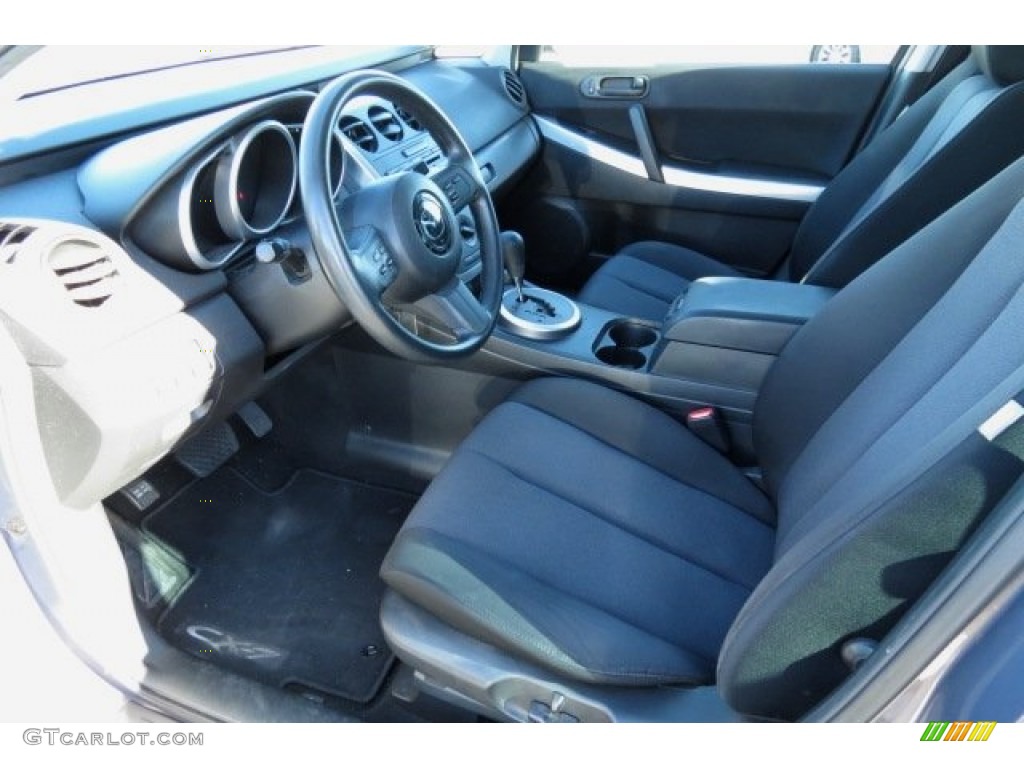 2007 CX-7 Sport - Galaxy Gray Mica / Black photo #4