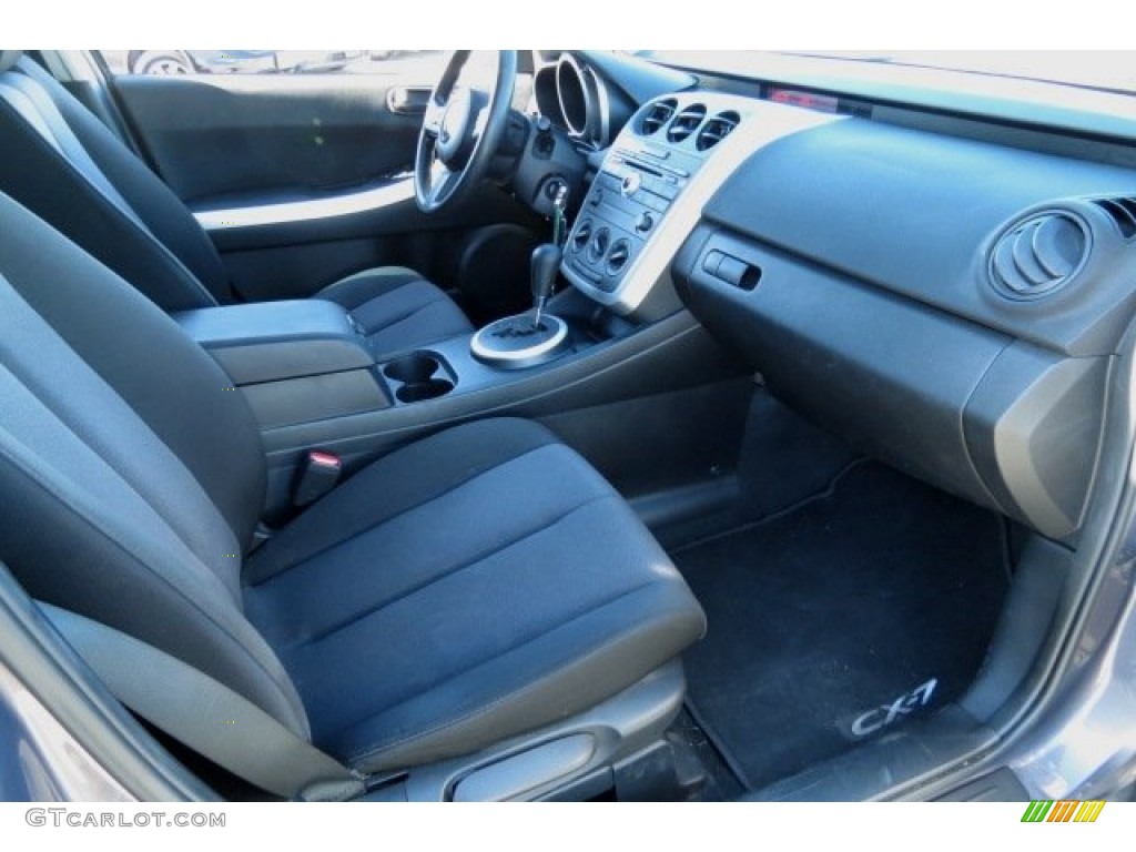 2007 CX-7 Sport - Galaxy Gray Mica / Black photo #7
