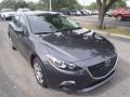 Meteor Gray Mica 2014 Mazda MAZDA3 i Sport 4 Door Exterior