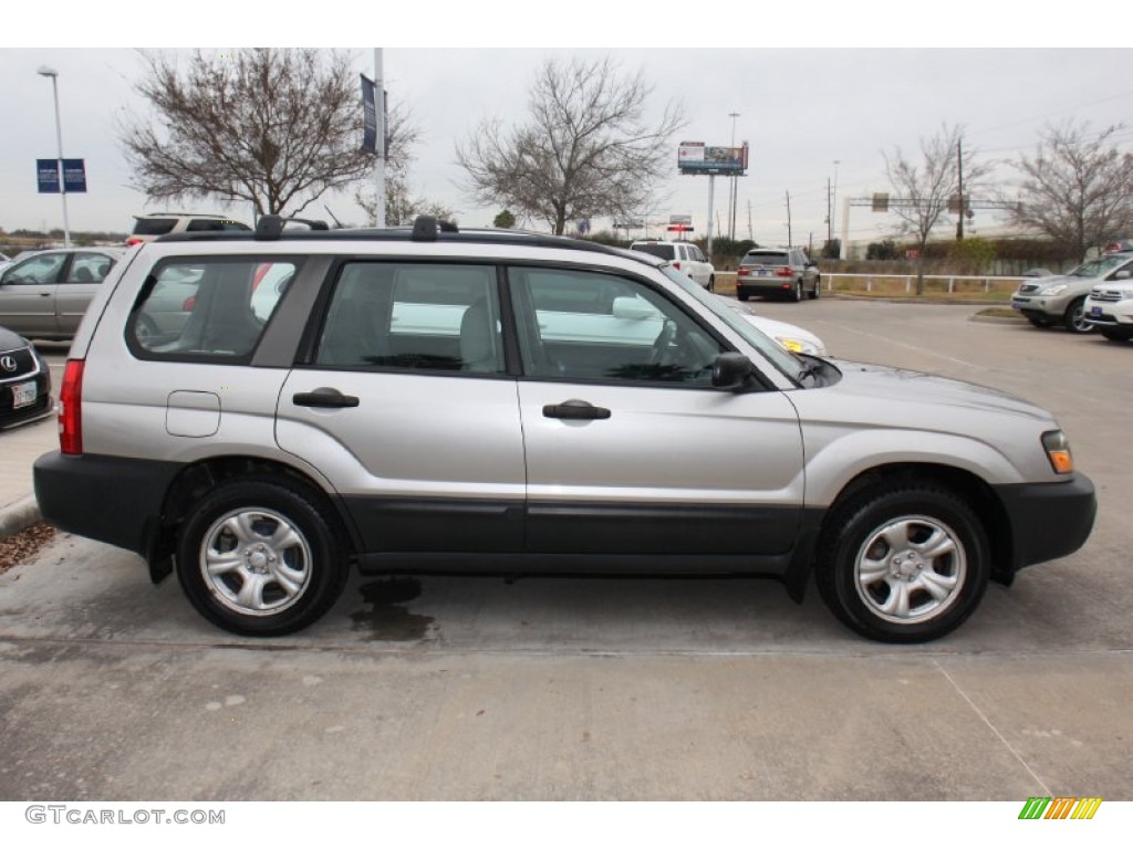 Crystal Gray Metallic 2005 Subaru Forester 2.5 X Exterior Photo #89362123