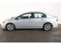 Alabaster Silver Metallic 2010 Honda Civic EX Sedan Exterior